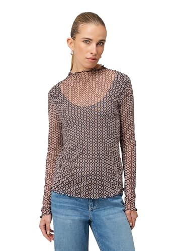 zero Mesh-Shirt Print Damen Gr. 40 grafisch