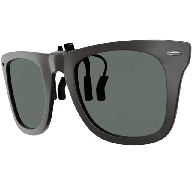 BEZLIT Clip-On Brillenaufsatz Grau polarisiert UV400