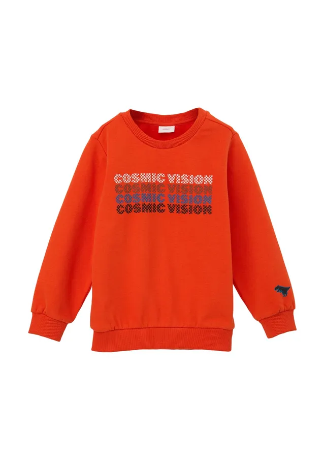 s.Oliver RED LABEL Sweatshirt Schriftprint Baumwolle