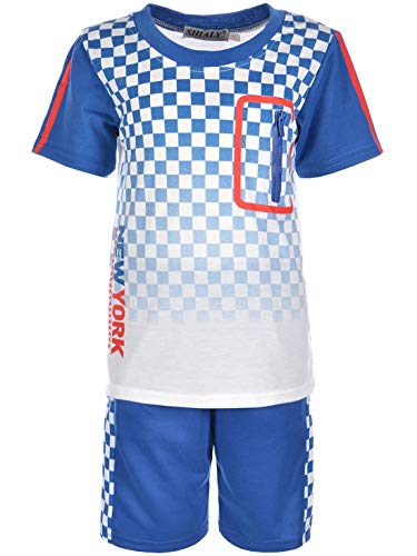 BEZLIT Sommer Set Jungen Blau 2-tlg kurz