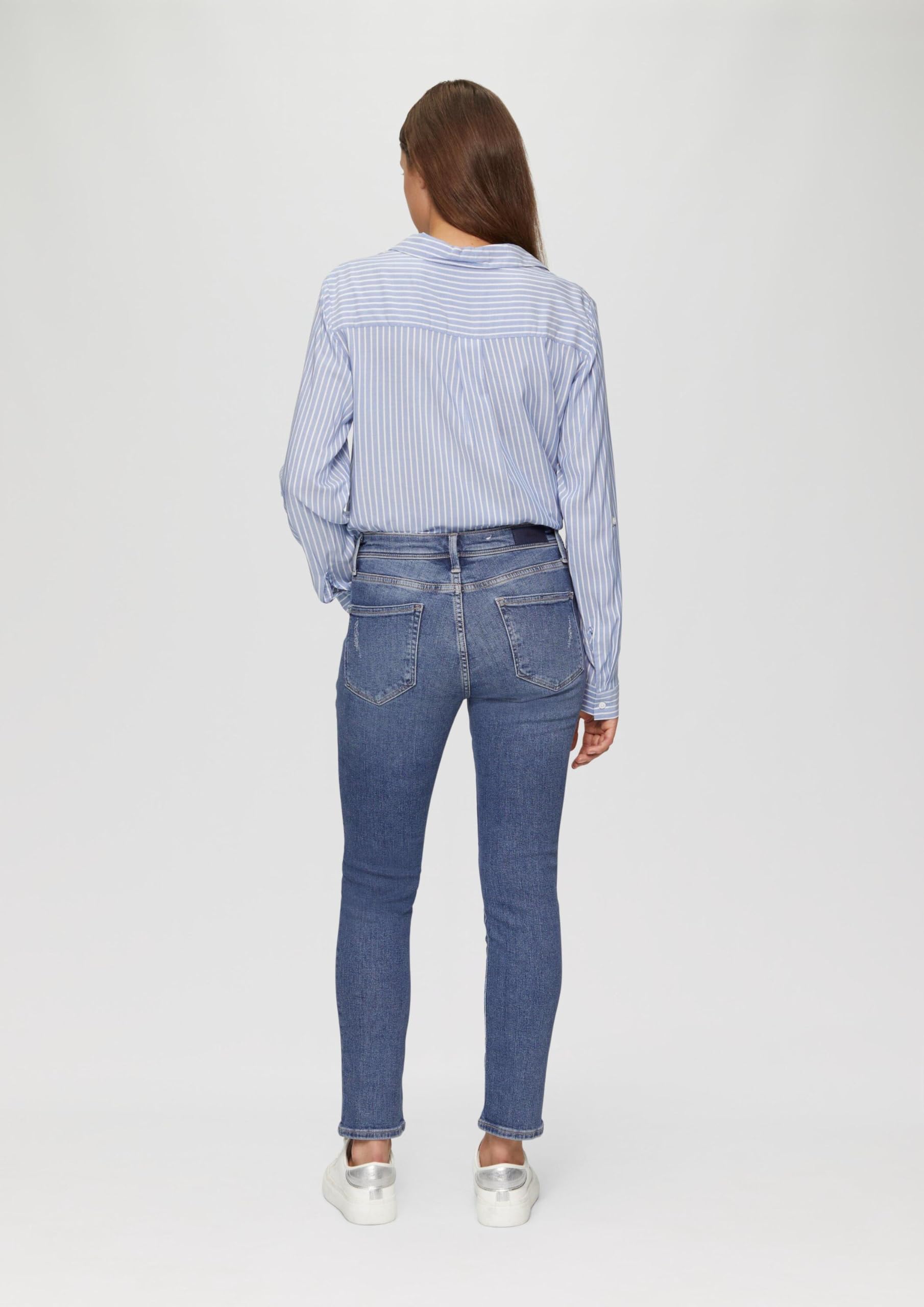 s.Oliver Betsy Ankle-Jeans Blau Slim Fit