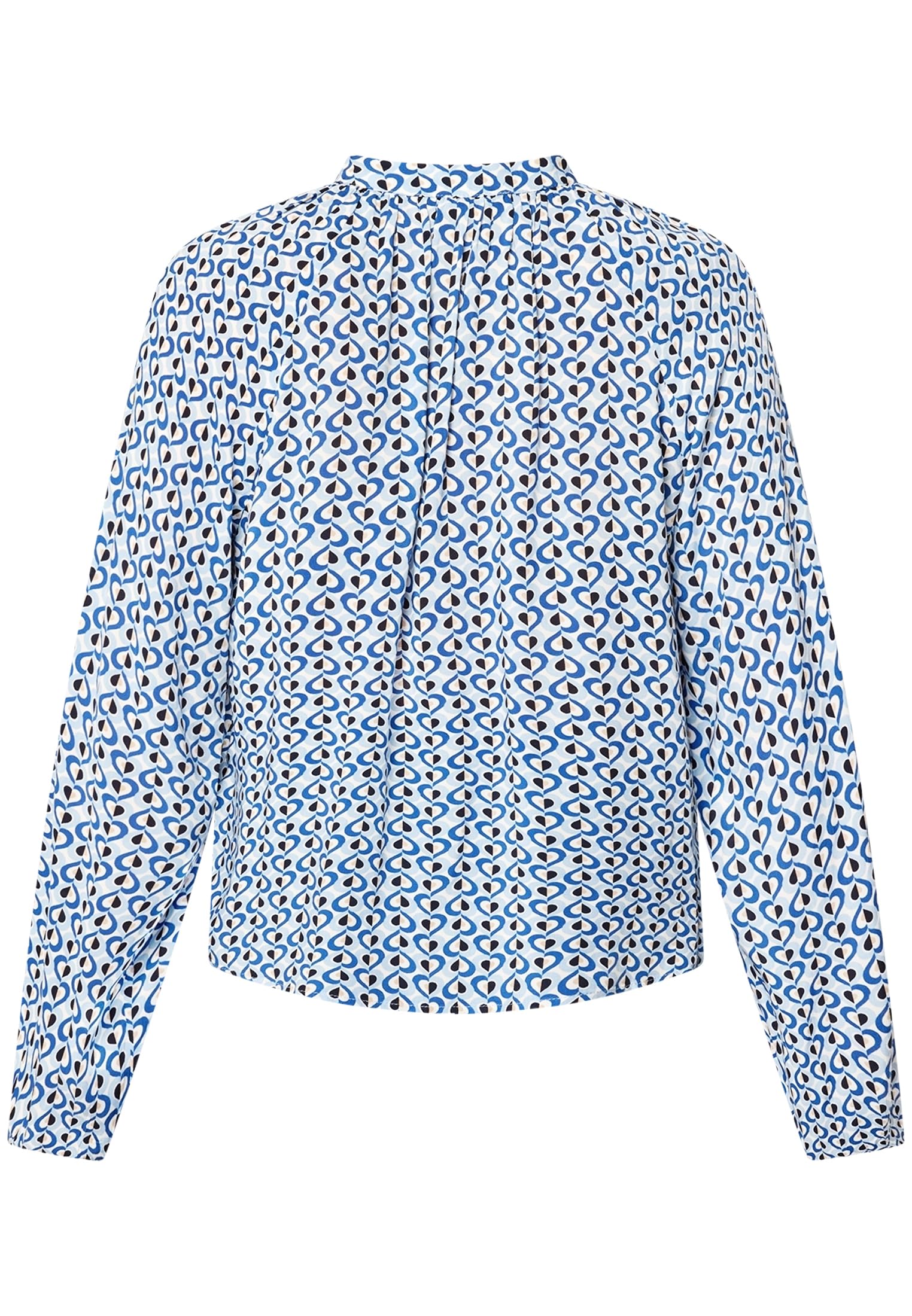 zero Bluse mit Grafikdruck Damen gemustert alltagstauglich