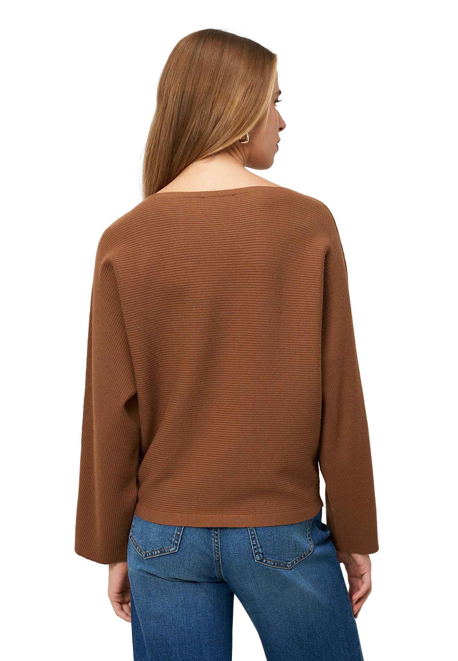 zero Strickpullover U-Bootausschnitt Tobacco Gr. 40