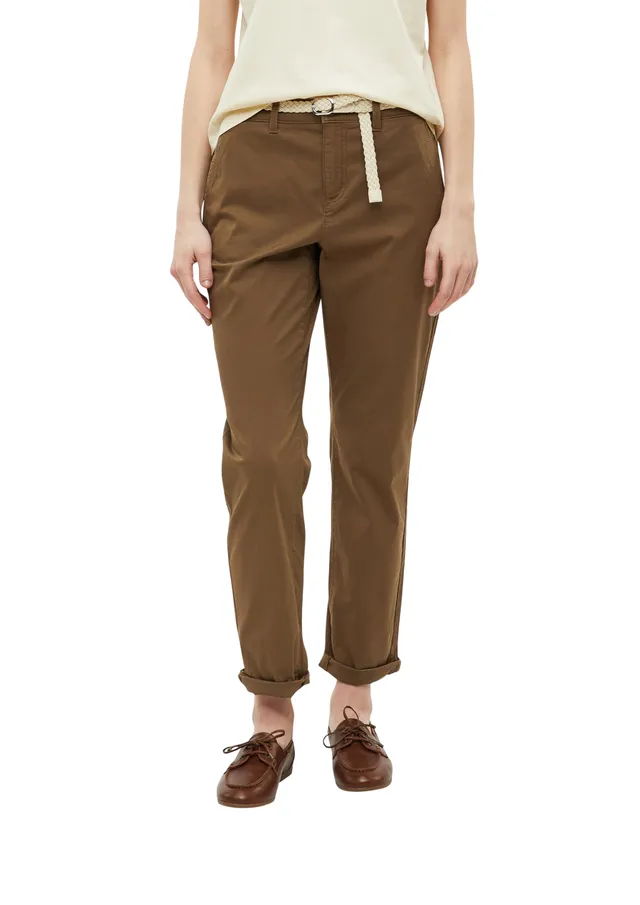 s.Oliver Red Label Chino Damen mit Gürtel Gewaschen