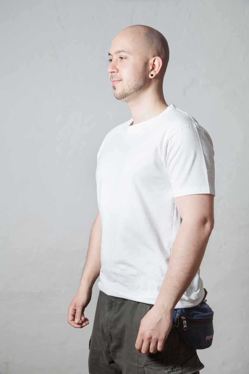 dna merch Fuck Charity Love Solidarity T-Shirt schwarz