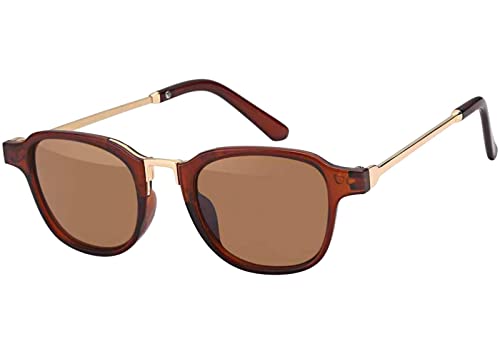 BEZLIT Sonnenbrille Braun Gold polarisiert UV400