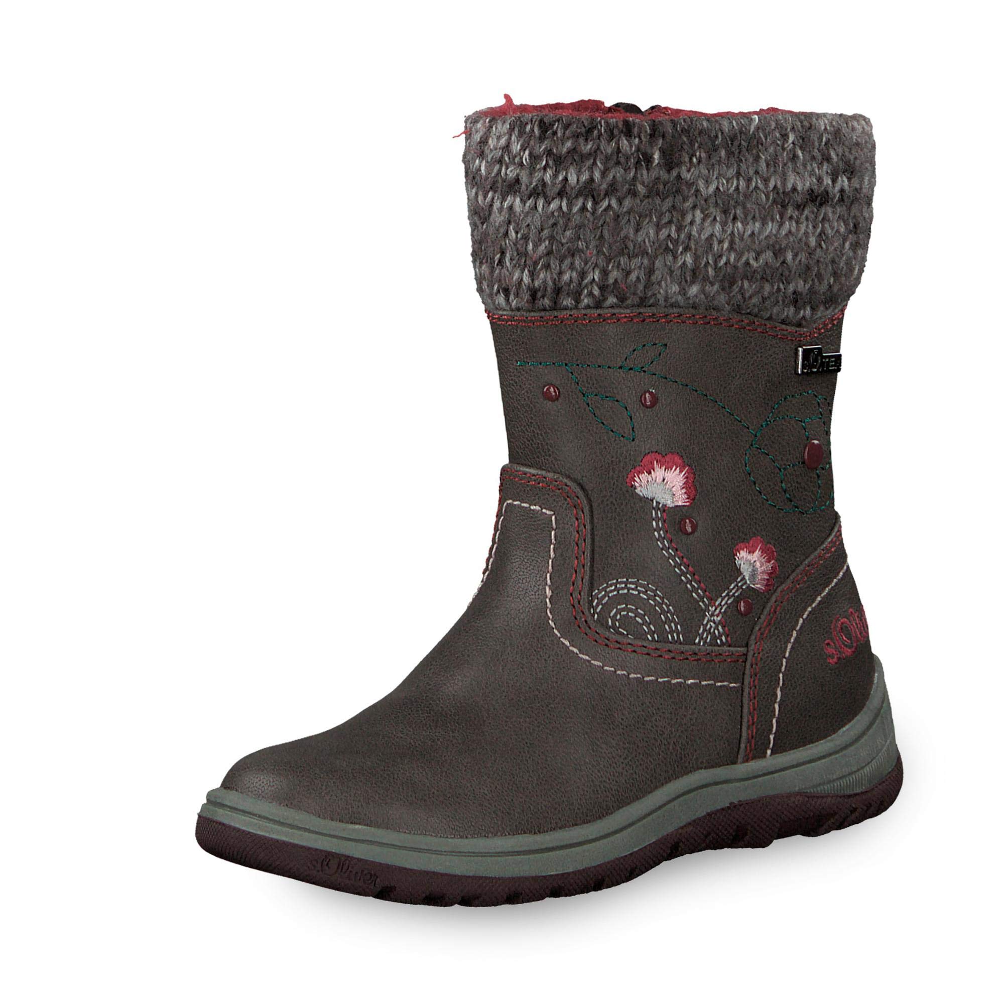 s.Oliver 36410-21 Mädchen Schneestiefel navy 25 EU