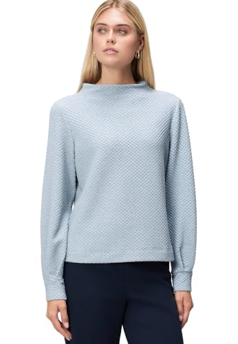 zero Sweatshirt strukturiert Stehkragen Gr.42