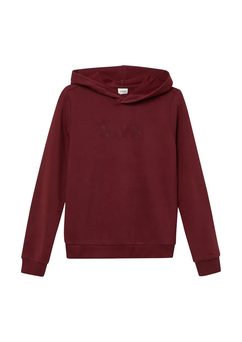 s.Oliver Junior Hoodie 146-152 Rot mit Stickerei