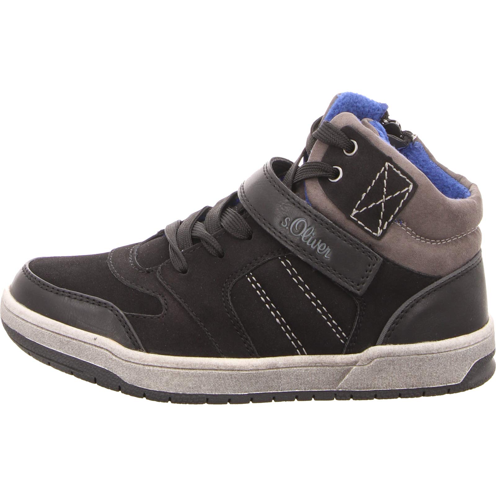 s.Oliver Junior 5-46301-29 Jungen-Stiefel Schwarz Warmfutter