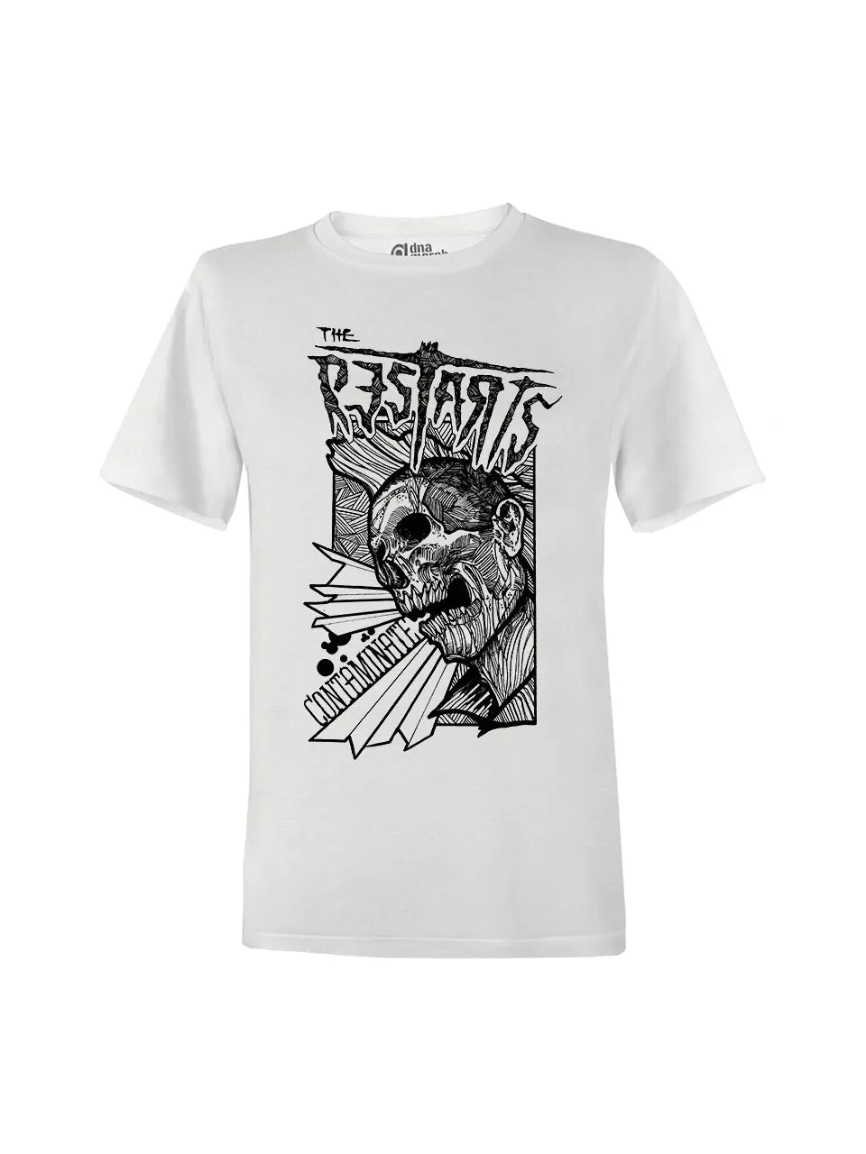 dna merch The Restarts Contaminate T-Shirt Bio schwarz