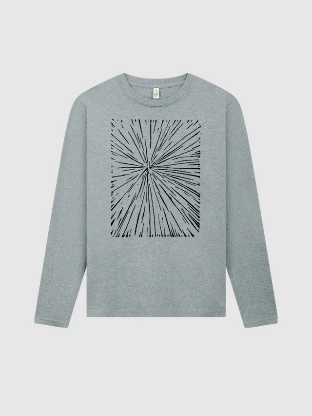 dna merch Hiroshima und Nagasaki 1945 Langarmshirt Light Grey