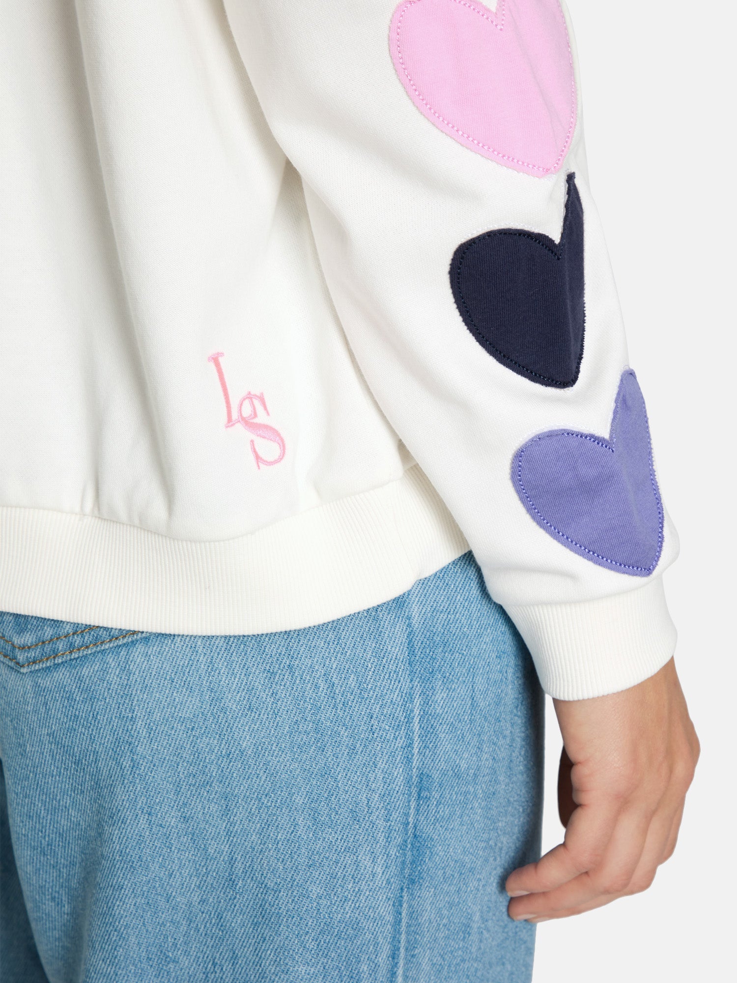 Lieblingsstück CaraEP Hoodie offwhite Baumwolle