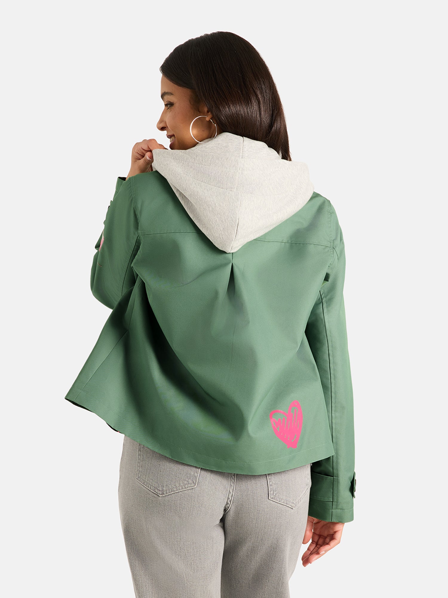 Lieblingsstück JeanL Jacke garden green aus Baumwollmix
