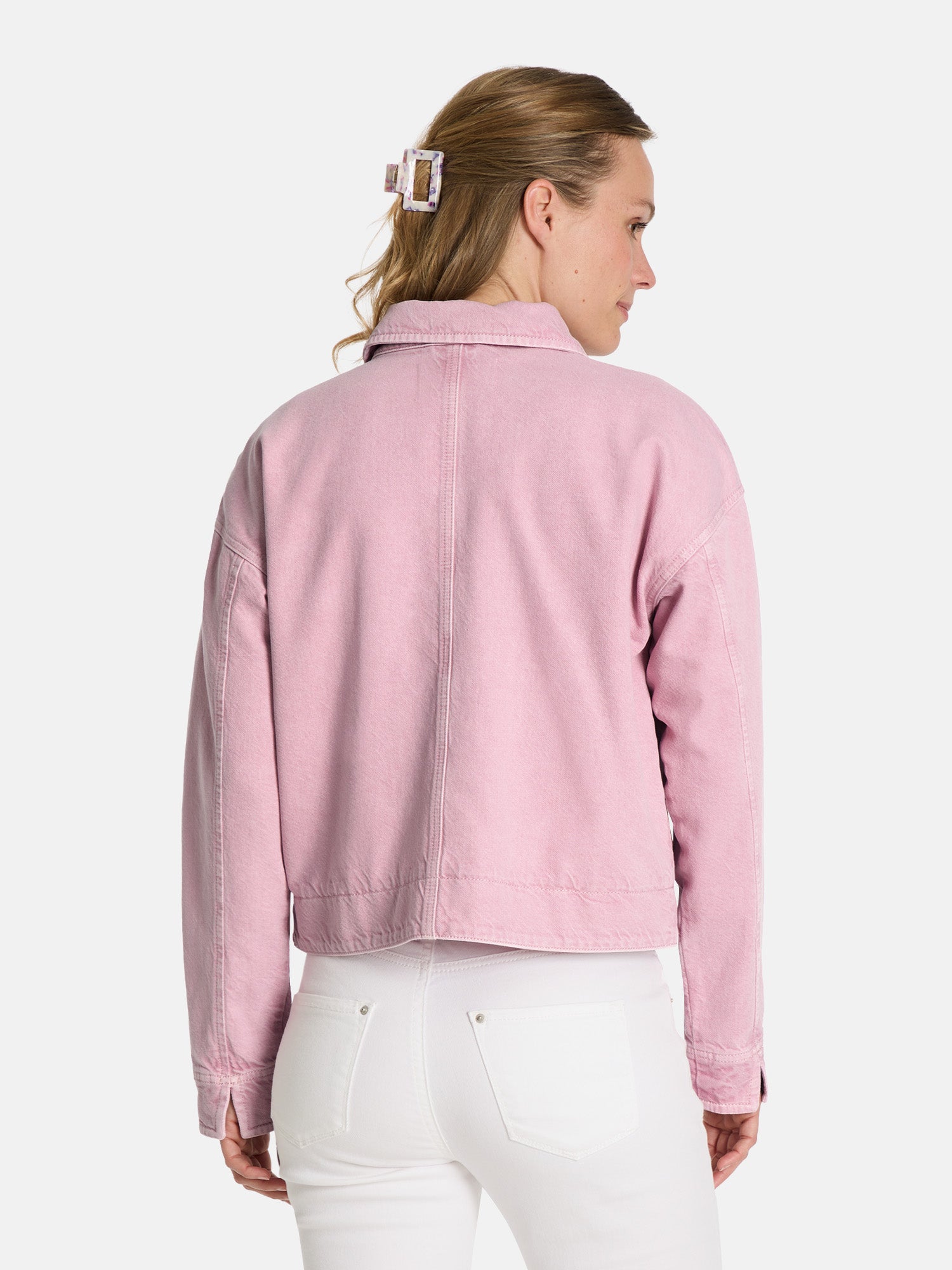 Lieblingsstück ChelseyL Jeansjacke Baumwollmix rosa