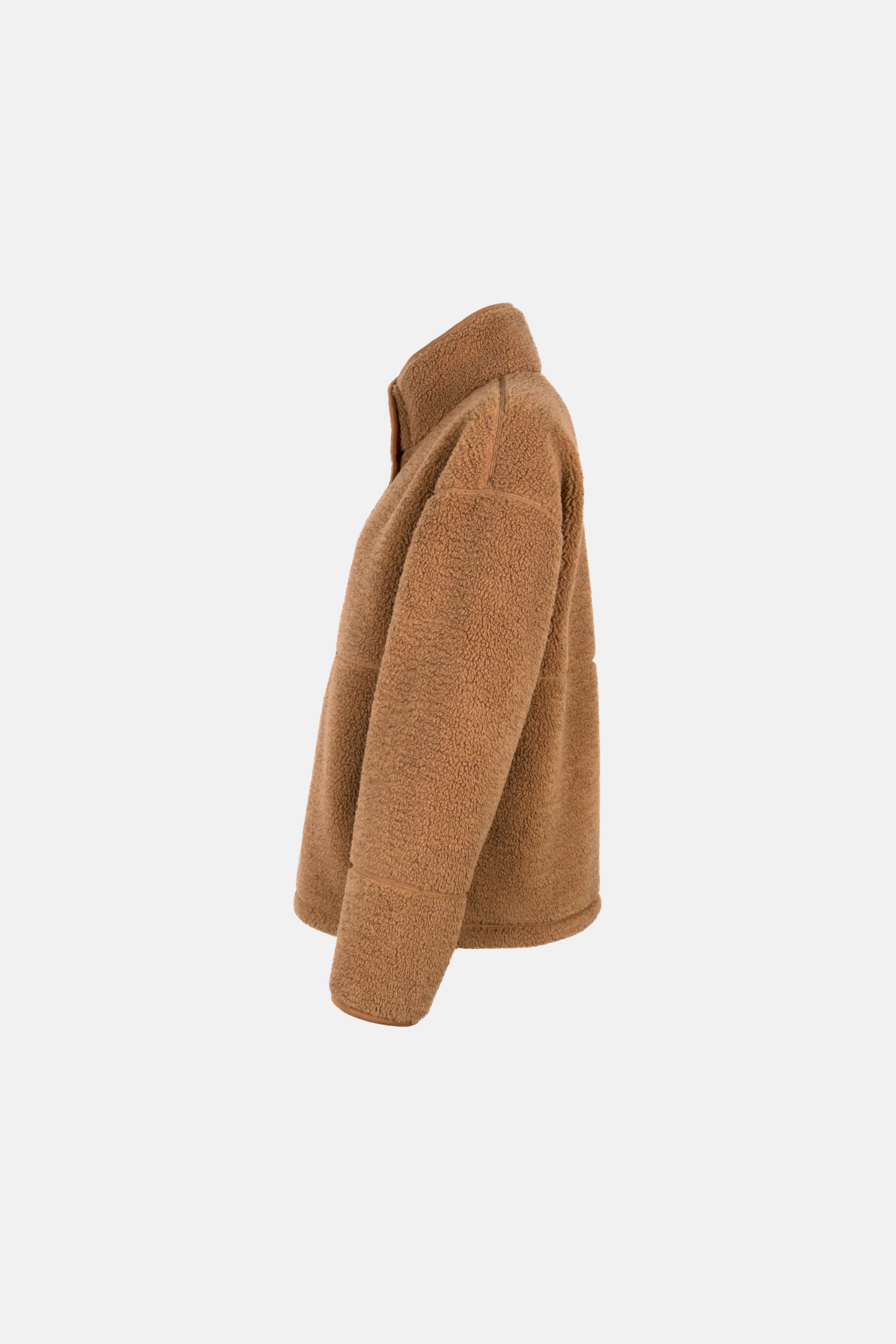 Lieblingsstück IlonaL Mantel beige Teddy Stehkragen