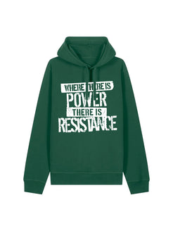 dna merch Power And Resistance Hoodie Biobaumwolle