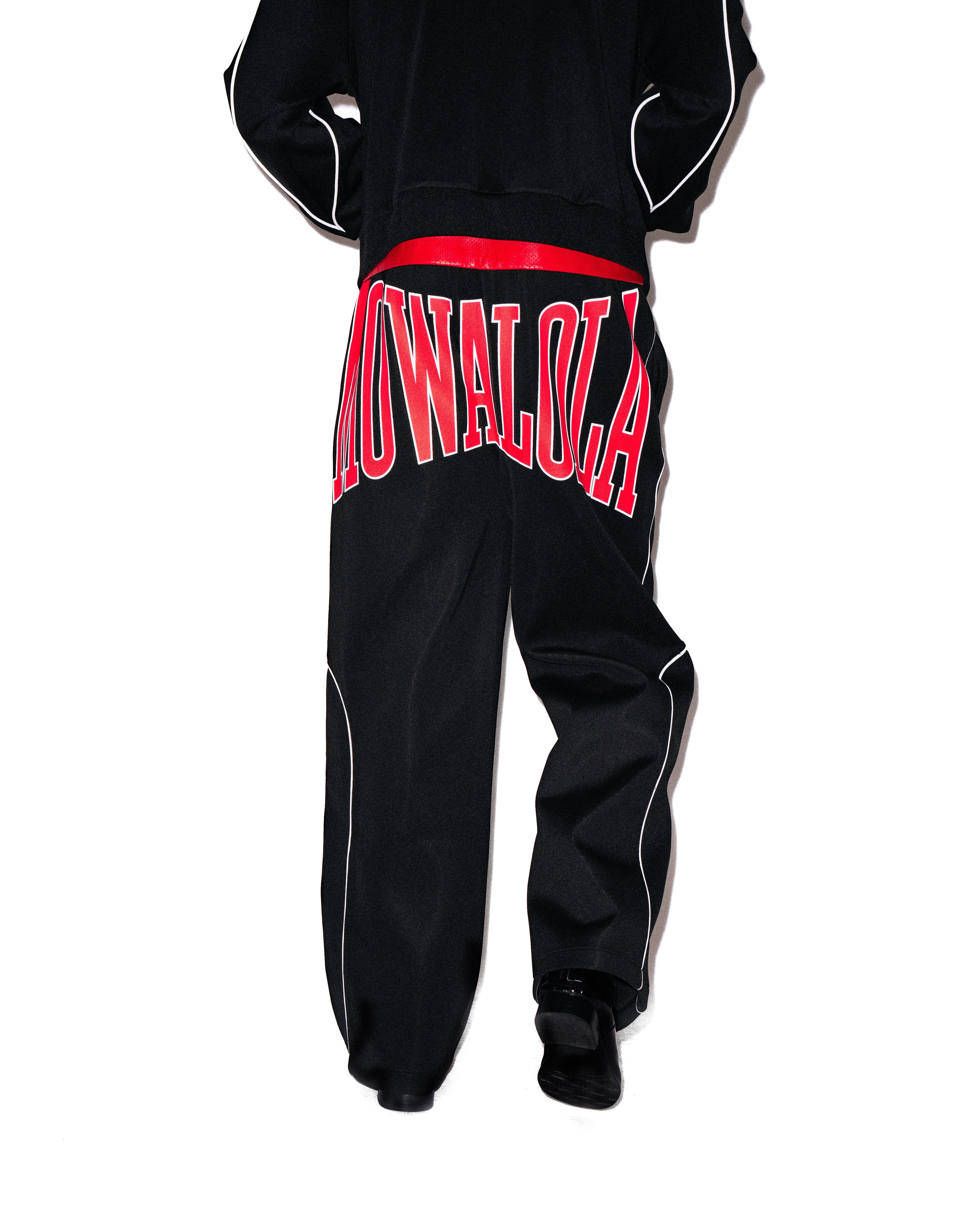 Mowalola Zushi Trackpants Schwarz elastisch
