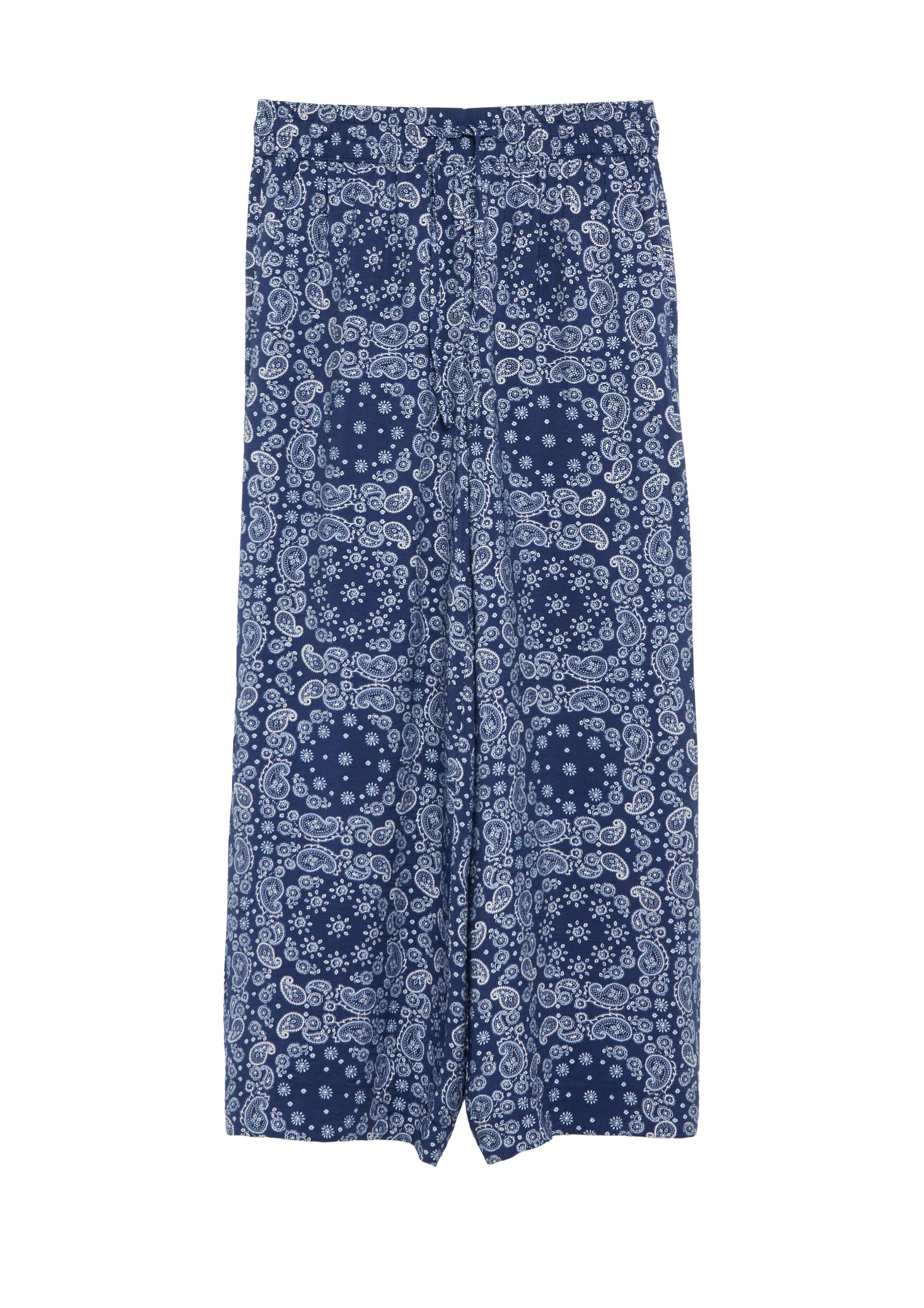 s.Oliver Red Label Culotte Gr.34 Viskose dunkelblau