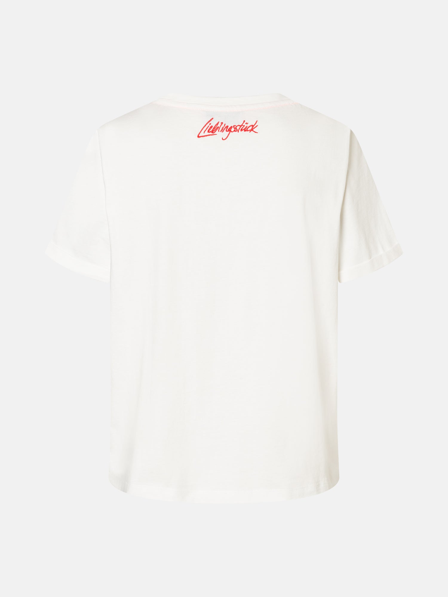 Lieblingsstück LinaL T-Shirt Baumwolle offwhite Basic
