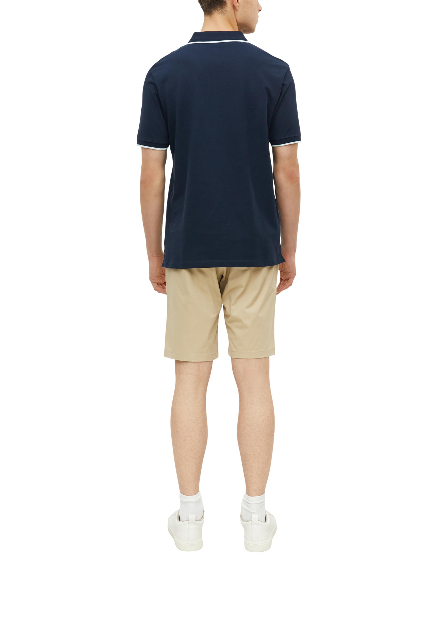 s.Oliver Junior Poloshirt Piqué Kontrast schiefergrau