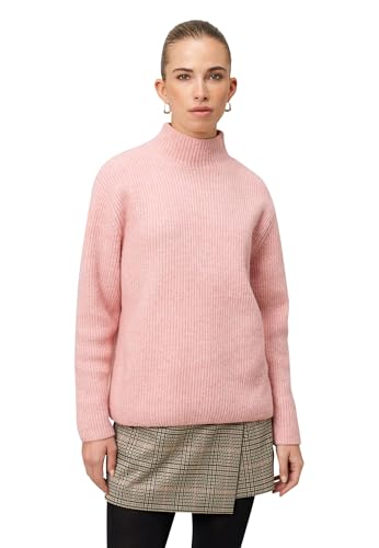 zero Strickpullover mit Stehkragen Rose Gr.40 Melange