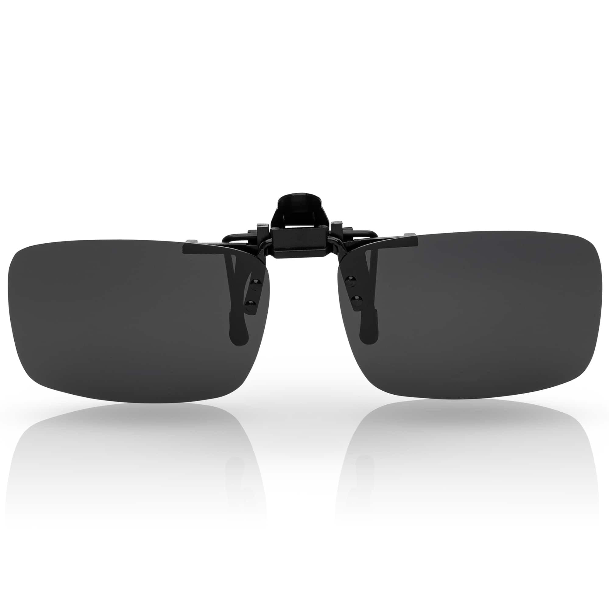 BEZLIT Sonnenbrillenaufsatz Clip-On Braun polarisiert