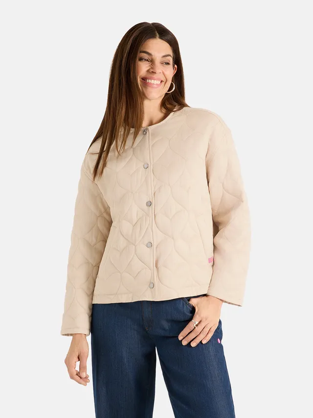Lieblingsstück MarikkaL Steppjacke almond butter Lyocell