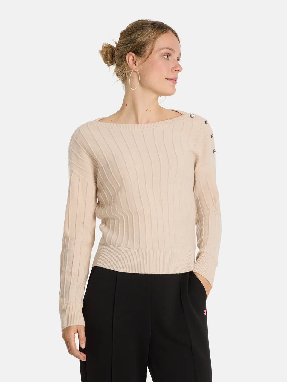 Lieblingsstück BashaL Pullover anthra Wolle