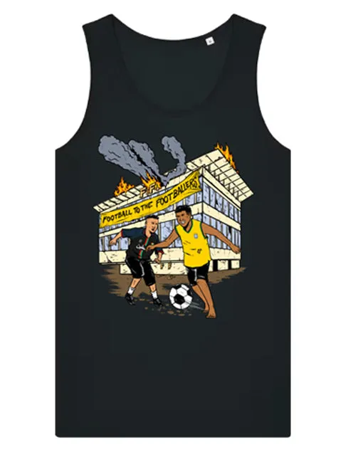 dna merch Football To The Footballers Tanktop Unisex Sommer