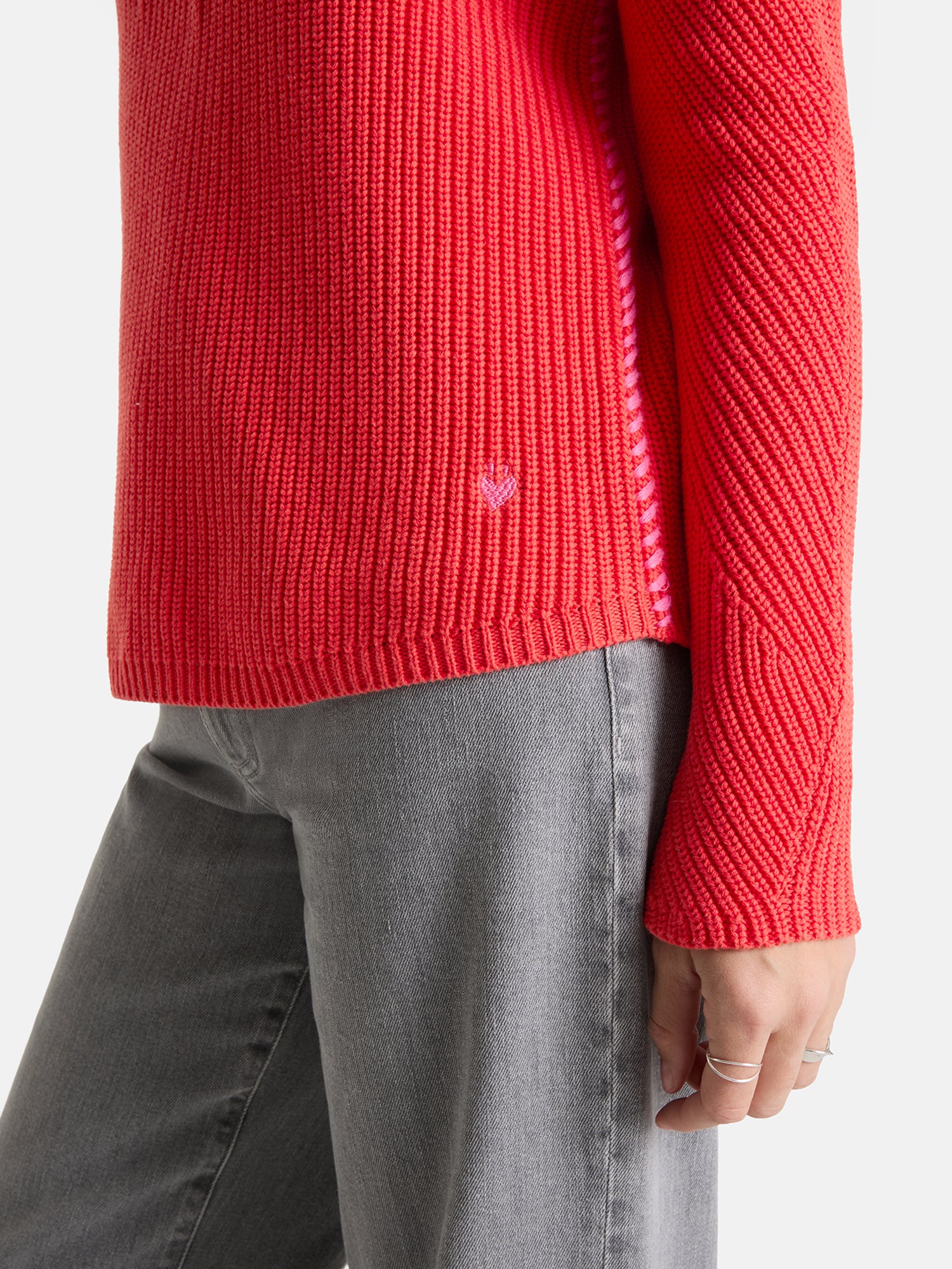 Lieblingsstück BinjaL Pullover navy Baumwolle Rundhals