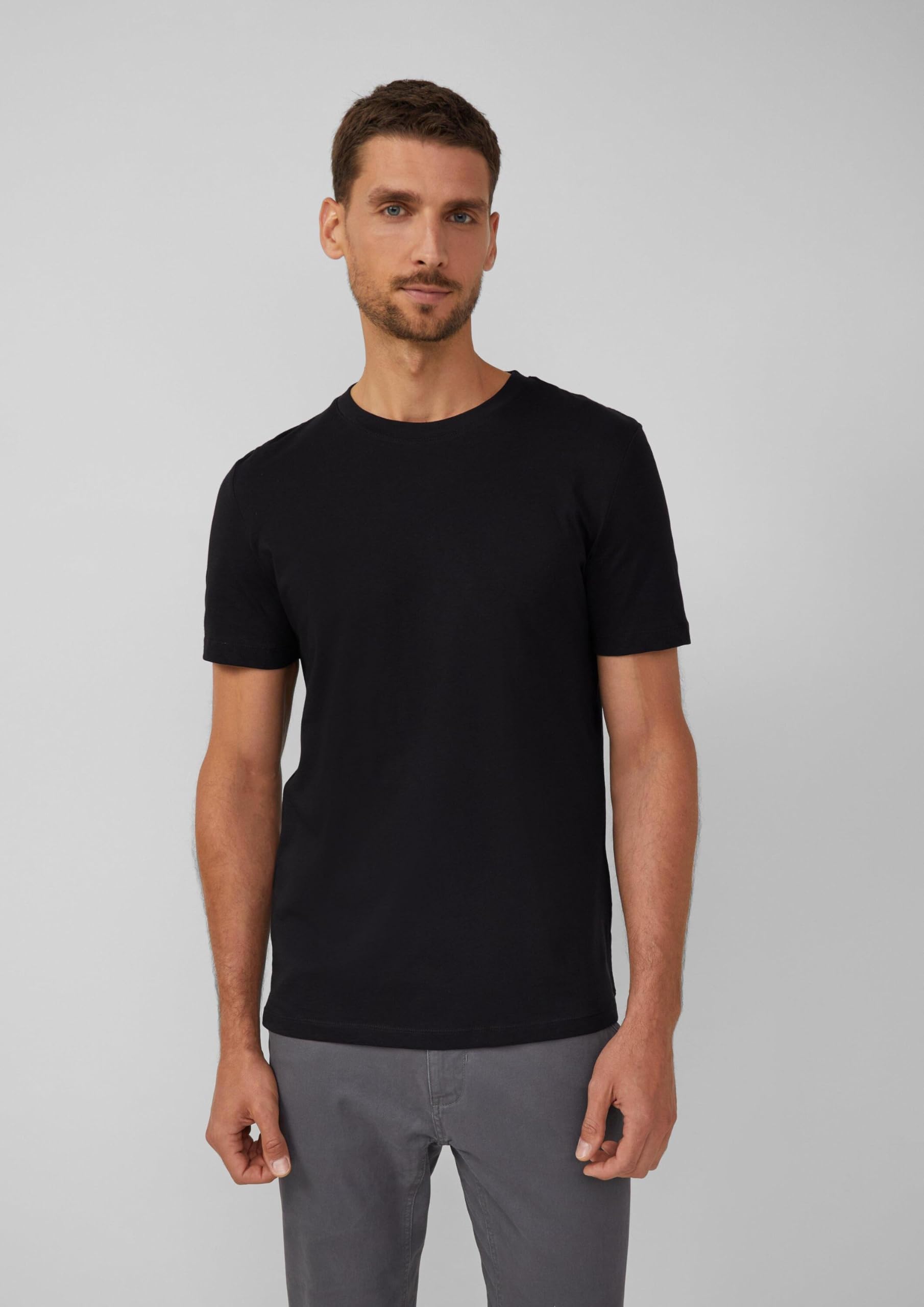 s.Oliver RED LABEL T-Shirt Baumwoll-Jersey 5er-Pack schwarz XL?
