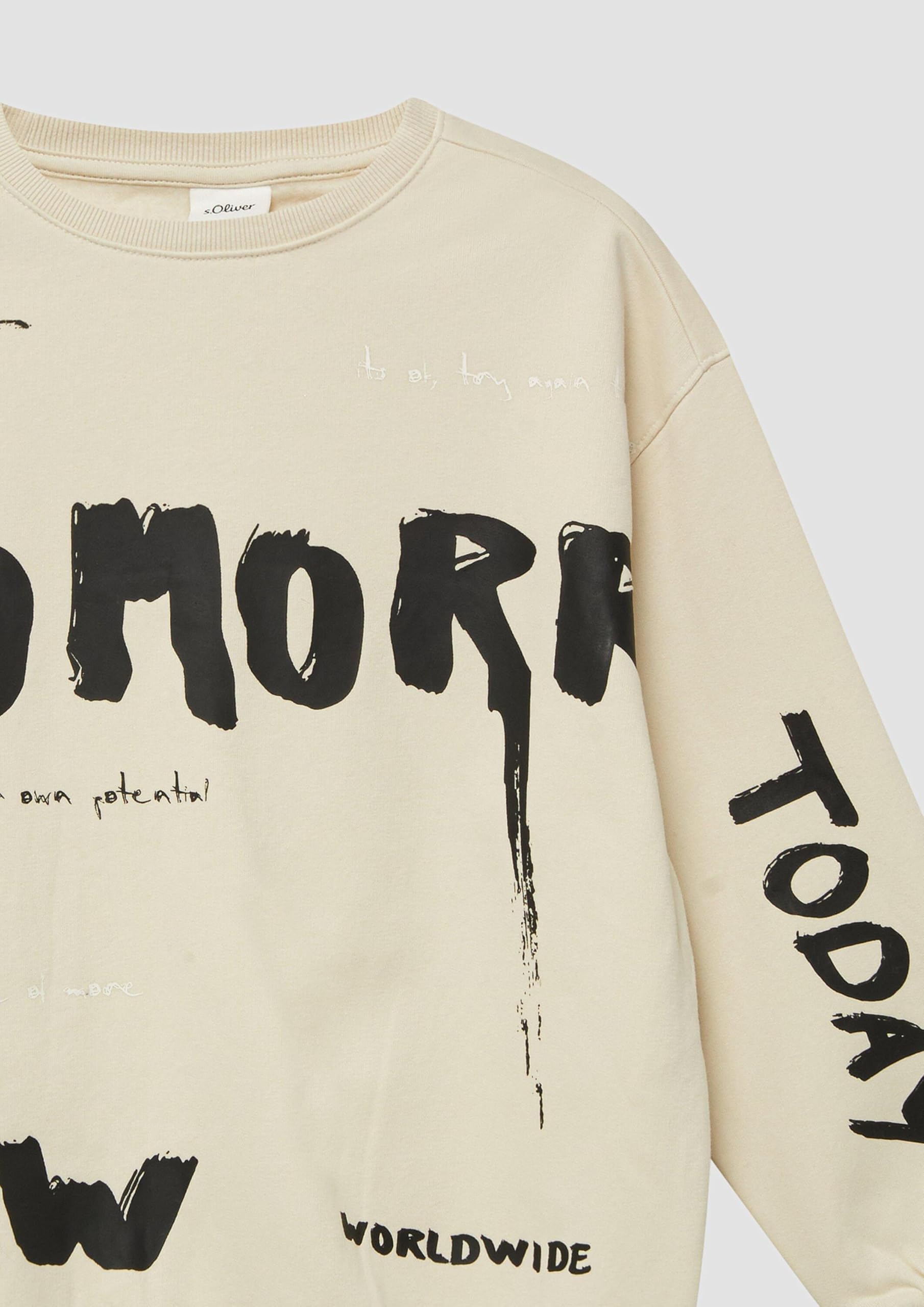 s.Oliver Junior Oversized Sweatshirt All-Over-Print Jungen