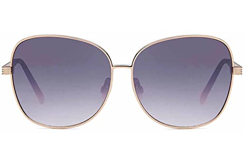 BEZLIT Piloten Sonnenbrille Schwarz Gold UV400 Unisex