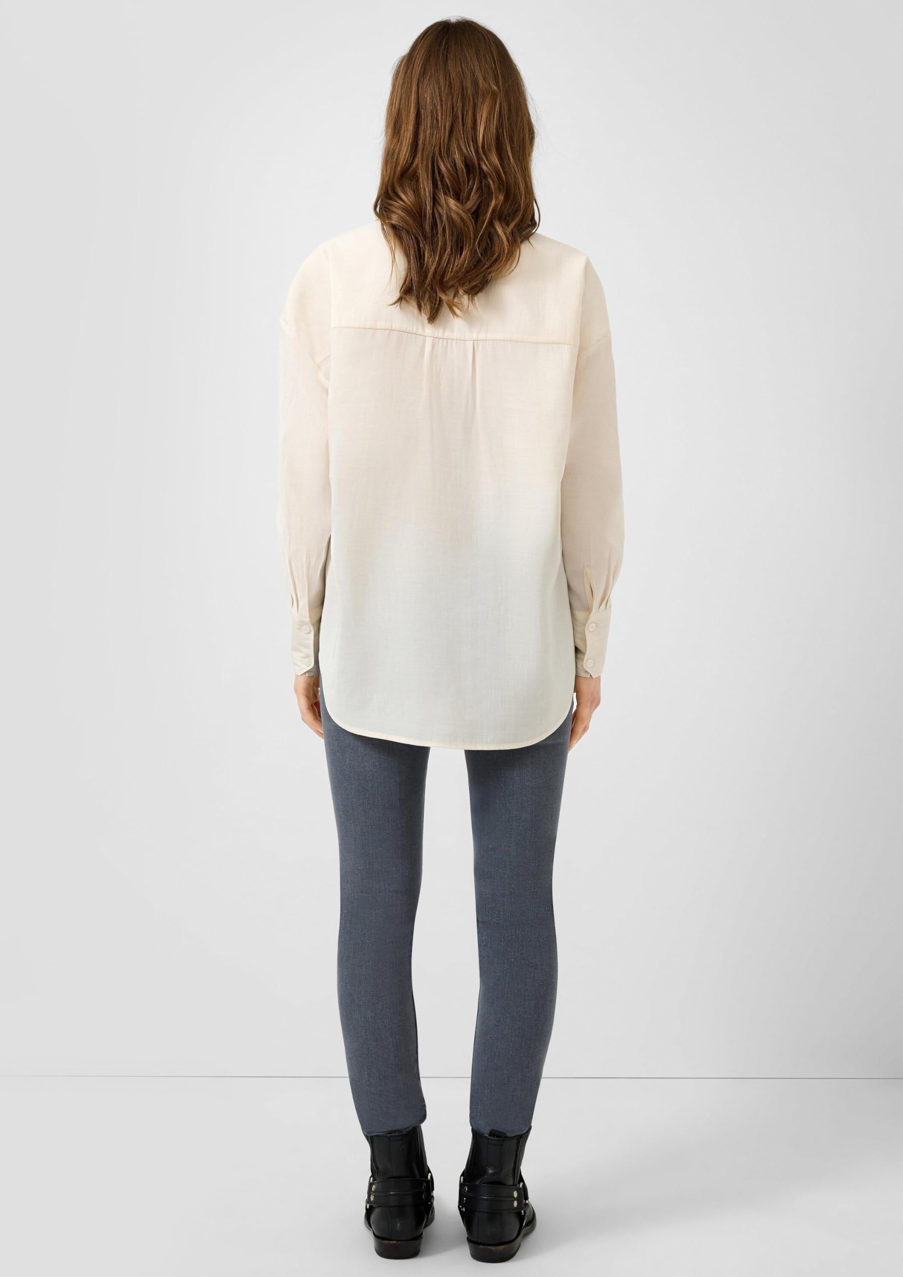 s.Oliver QS Bluse Gr. 38 Türkis fließend
