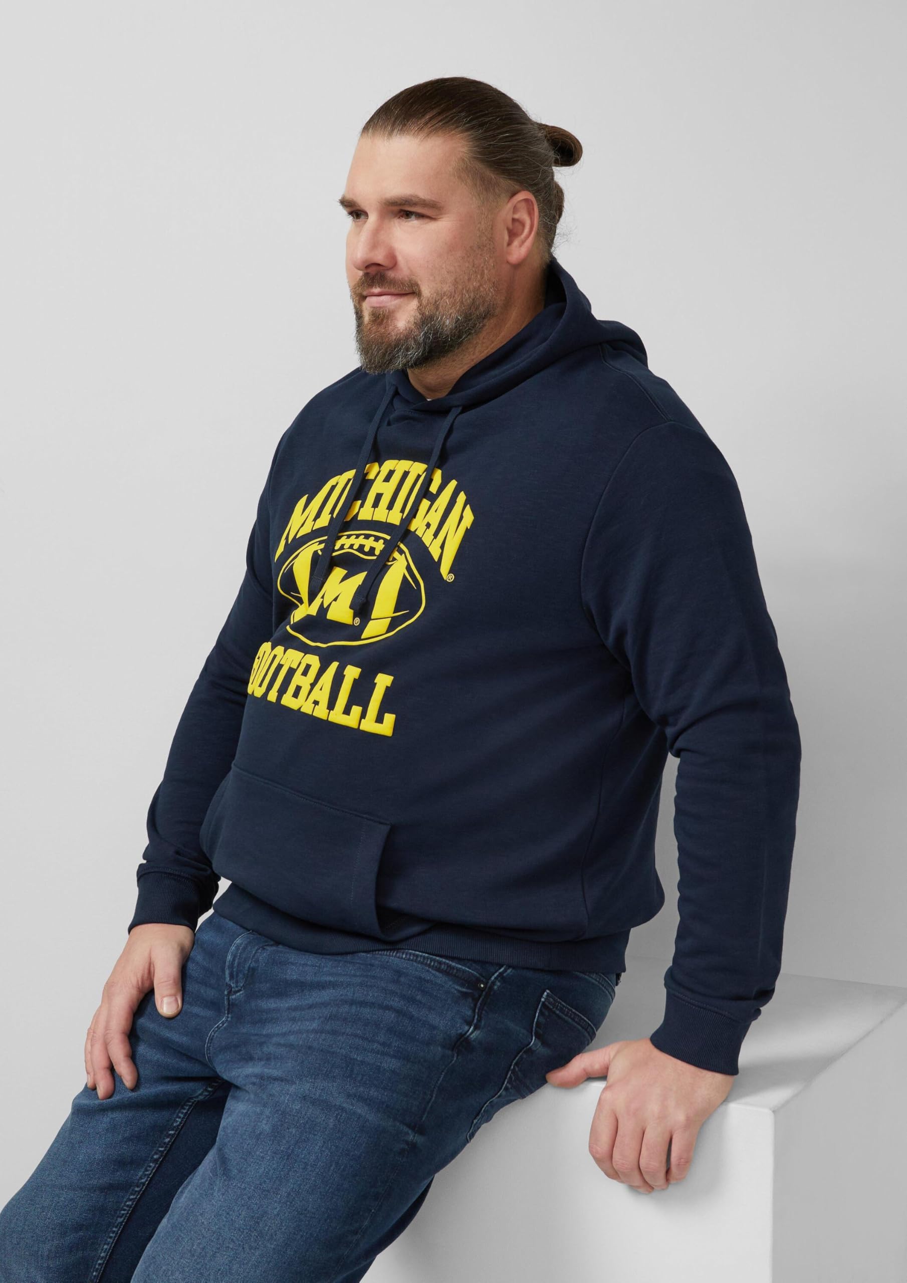 s.Oliver Red Label Sweatshirt 2179058 4XL Blau