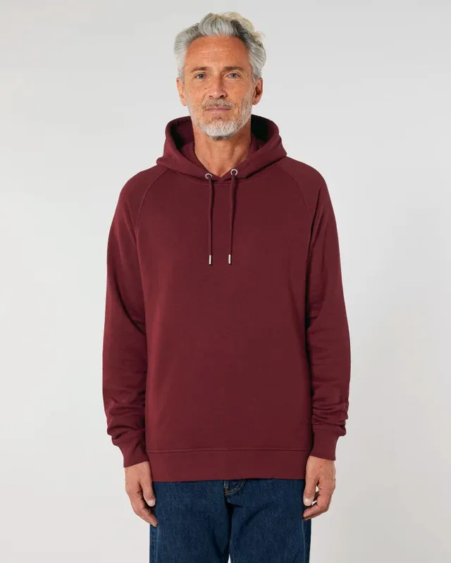 dna merch Kapuzenpullover Unisex Schwarz Biobaumwolle Taschen