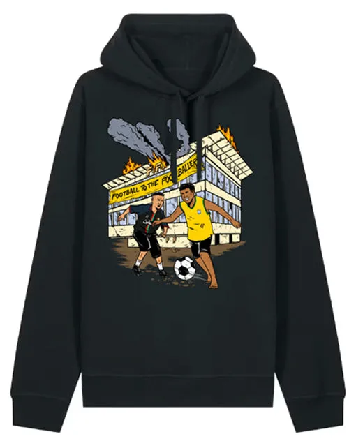 dna merch Football To The Footballers Kapuzenpullover Damen