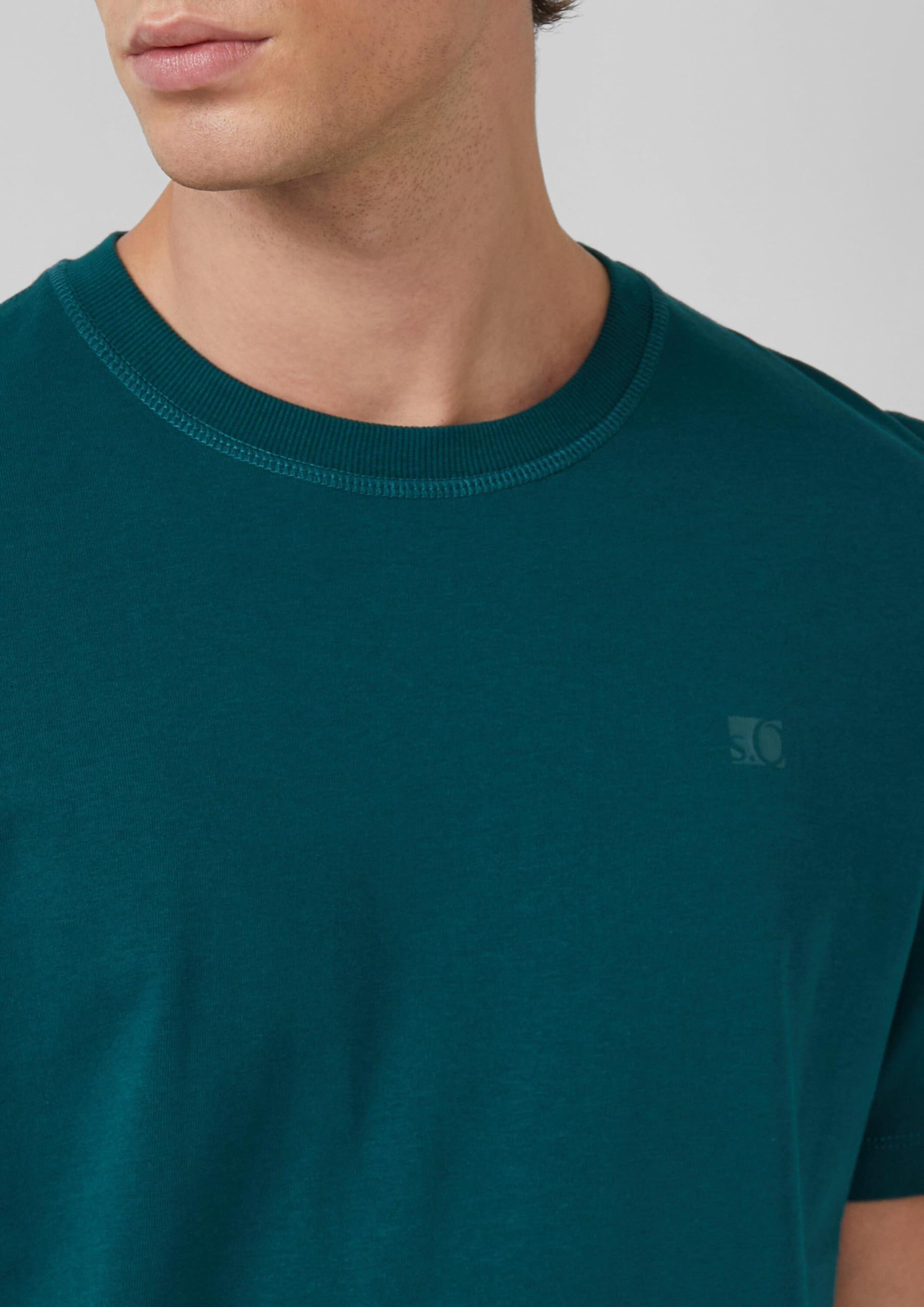 s.Oliver RED LABEL Heavy Jersey T-Shirt grün XXL