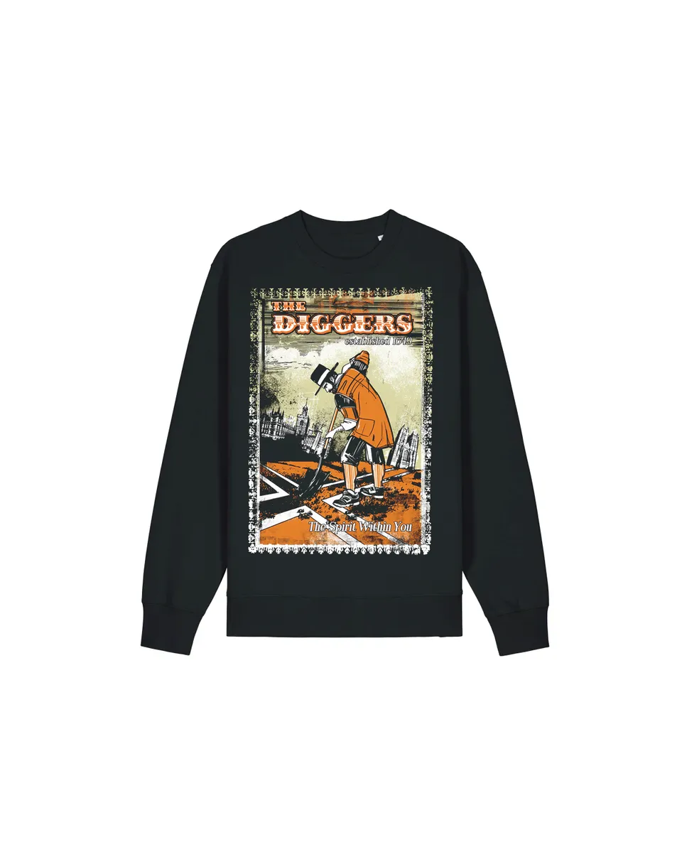 dna merch The Diggers Spirit Within You Sweatshirt