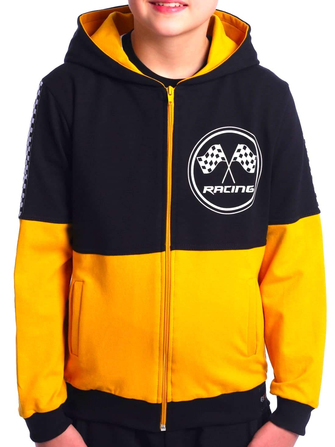 BEZLIT Racing Print Sweatjacke mit Kapuze 104-164 für Jungen