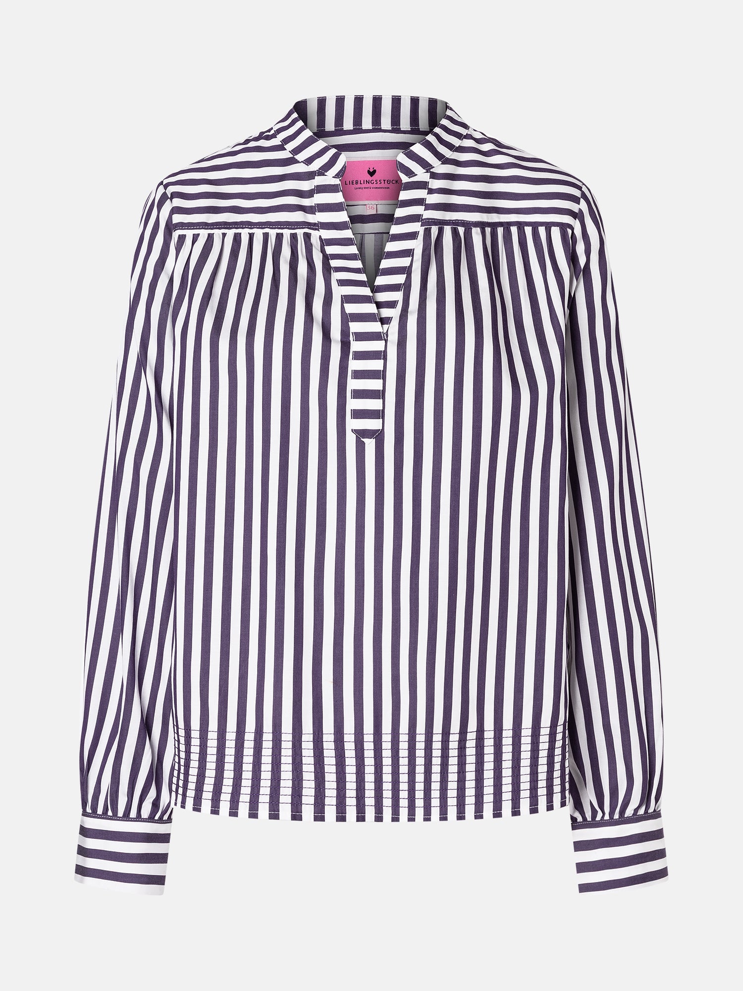 Lieblingsstück BetseyL Bluse Lyocellmix gestreift