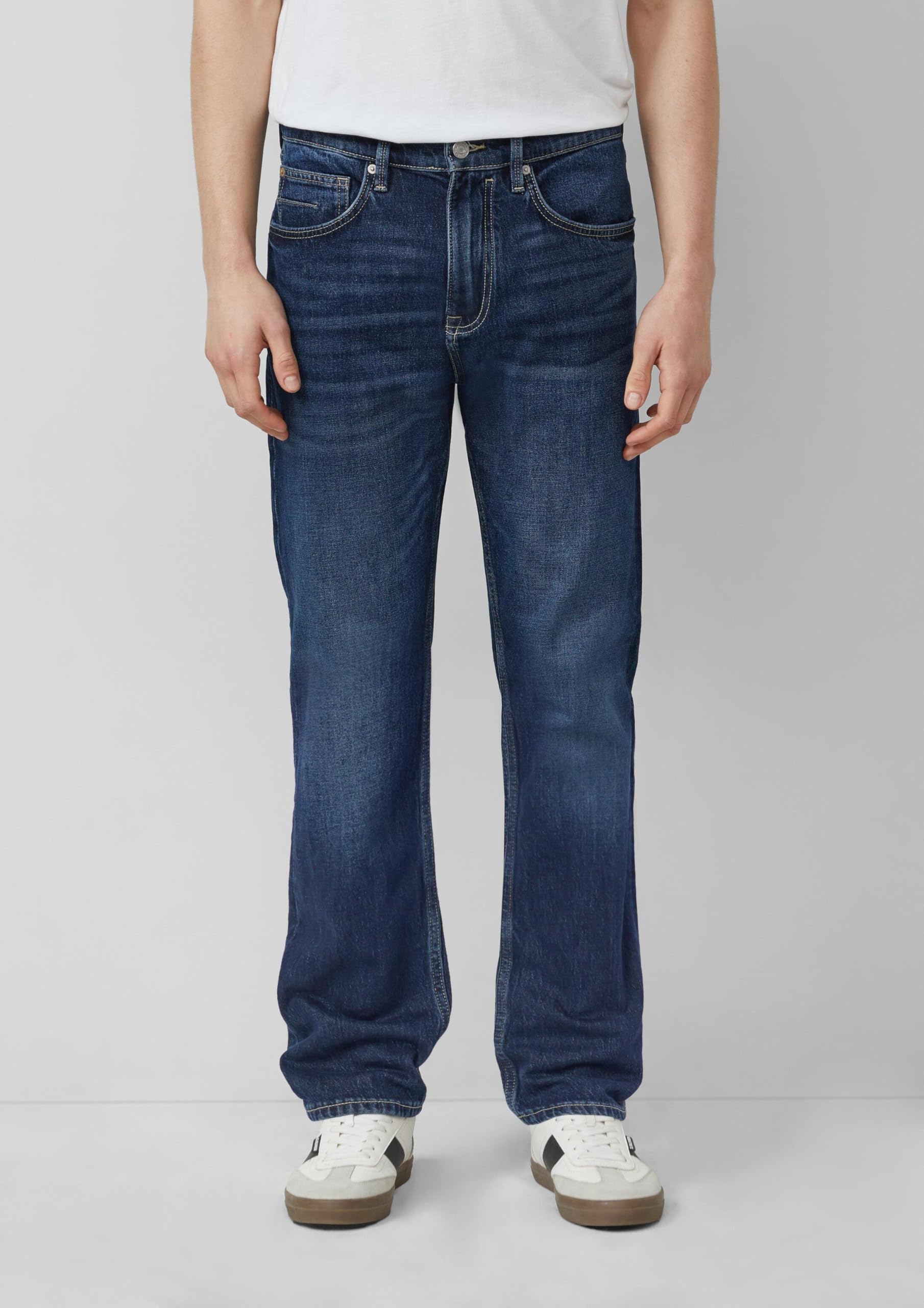 s.Oliver Benito Jeans Straight Leg Mid Rise
