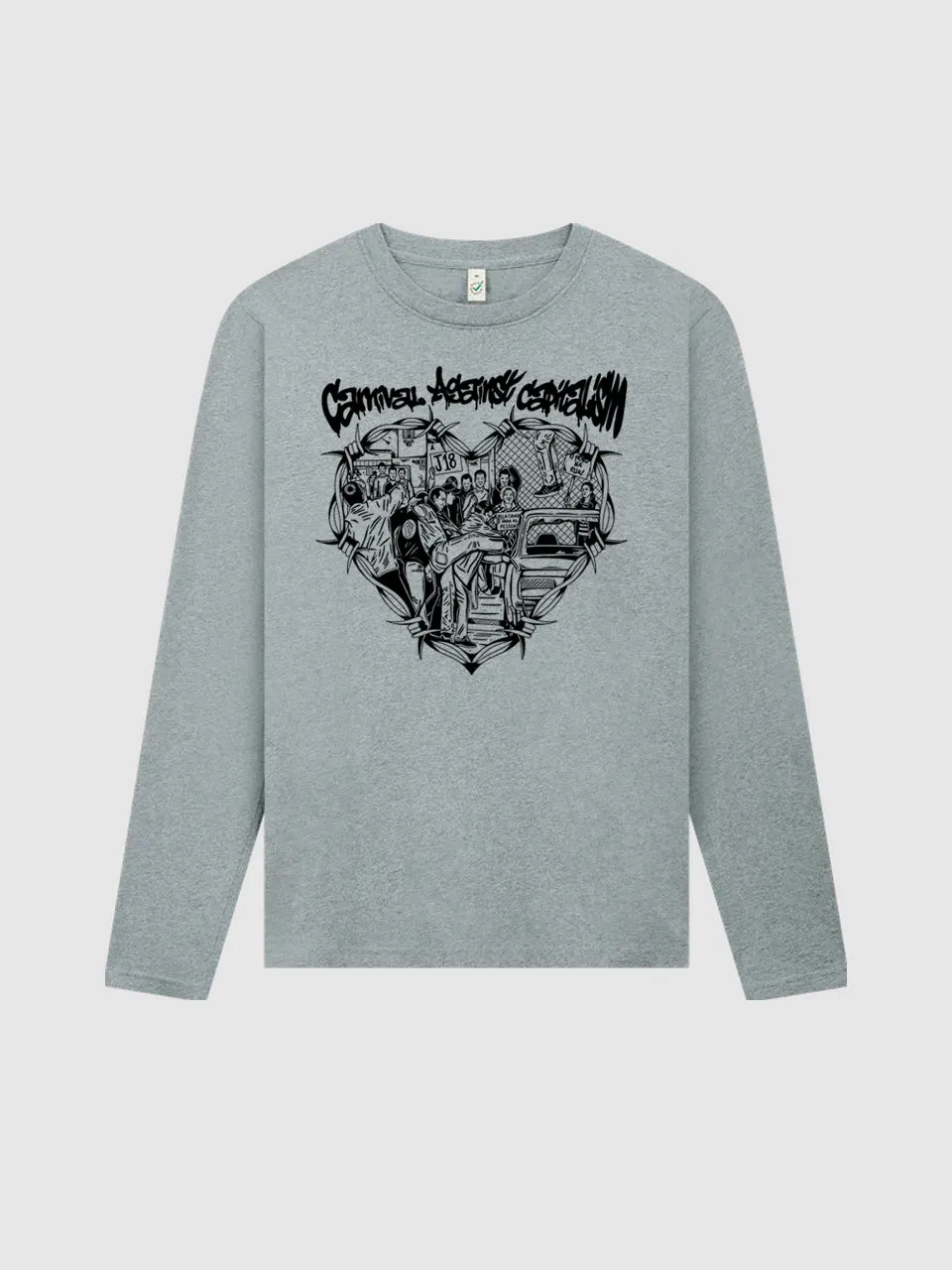 dna merch Carnival Against Capitalism Langarmshirt J18
