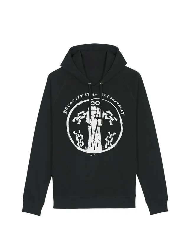 dna merch Deconstruct to Reconstruct Hoodie Kapuzenpullover Biobaumwolle