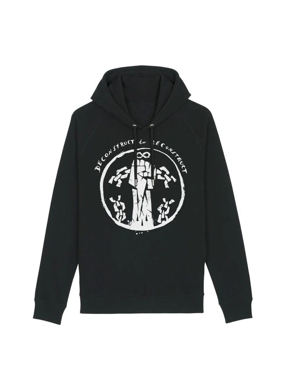 dna merch Deconstruct to Reconstruct Hoodie Kapuzenpullover Biobaumwolle