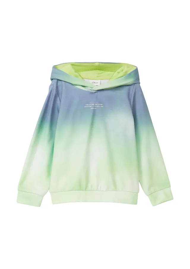 s.Oliver RED LABEL Hoodie Farbverlauf 104-110 mit Kapuze