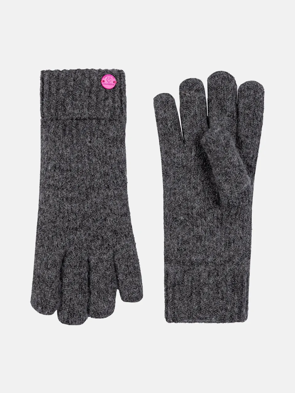 Lieblingsstück Soft Spirit Strickhandschuhe beige Herzdetail
