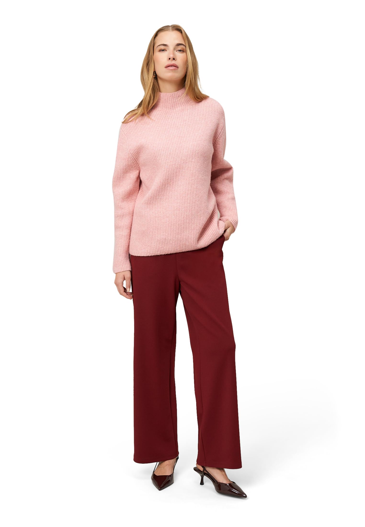 zero Malou Basic-Hose 7/8 Cabernet Gr.40