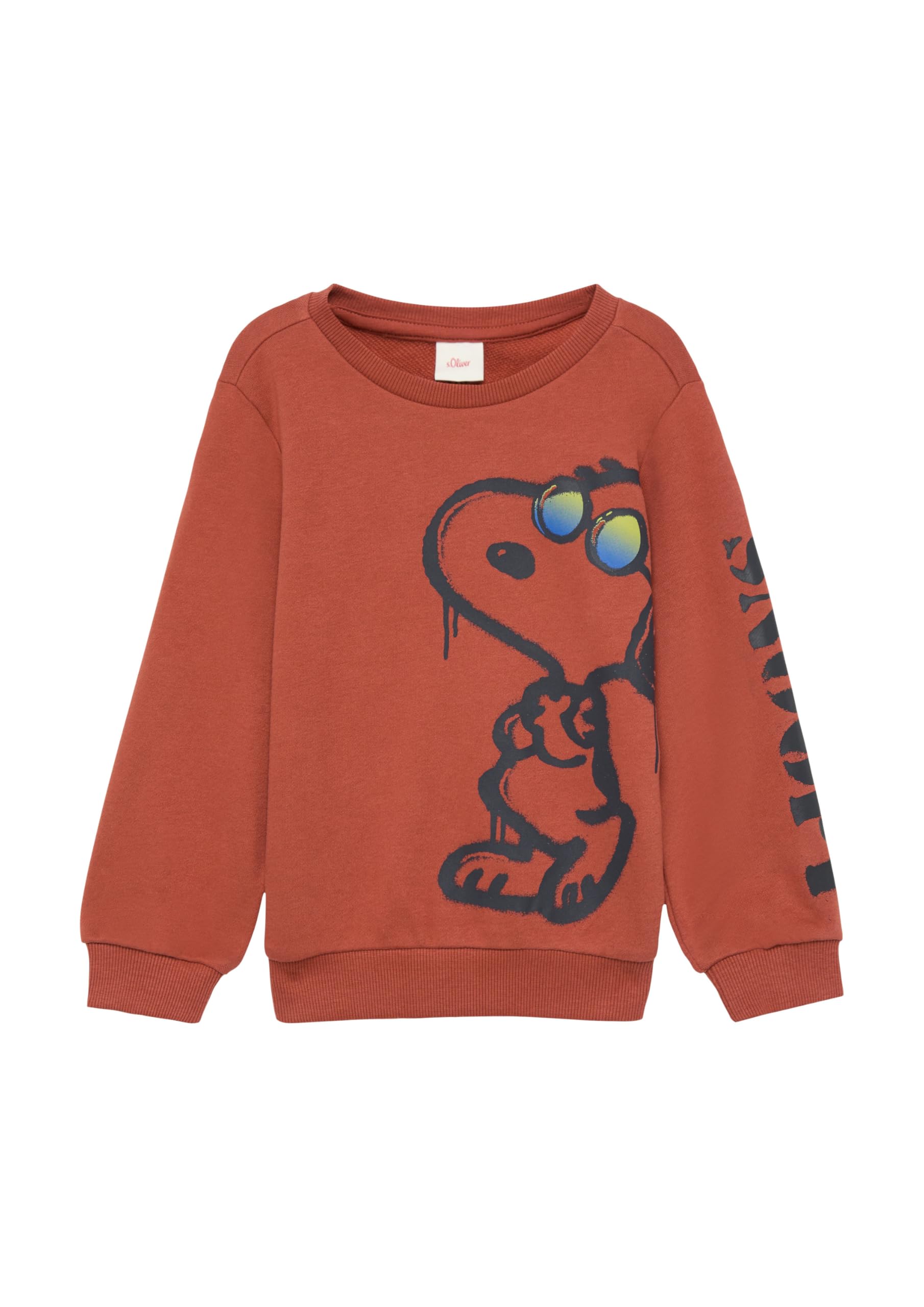 s.Oliver Junior 2153445 Sweatshirt hellgrün Gr. 92 Print